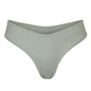 SKIMS cotton dipped thong in Mineral